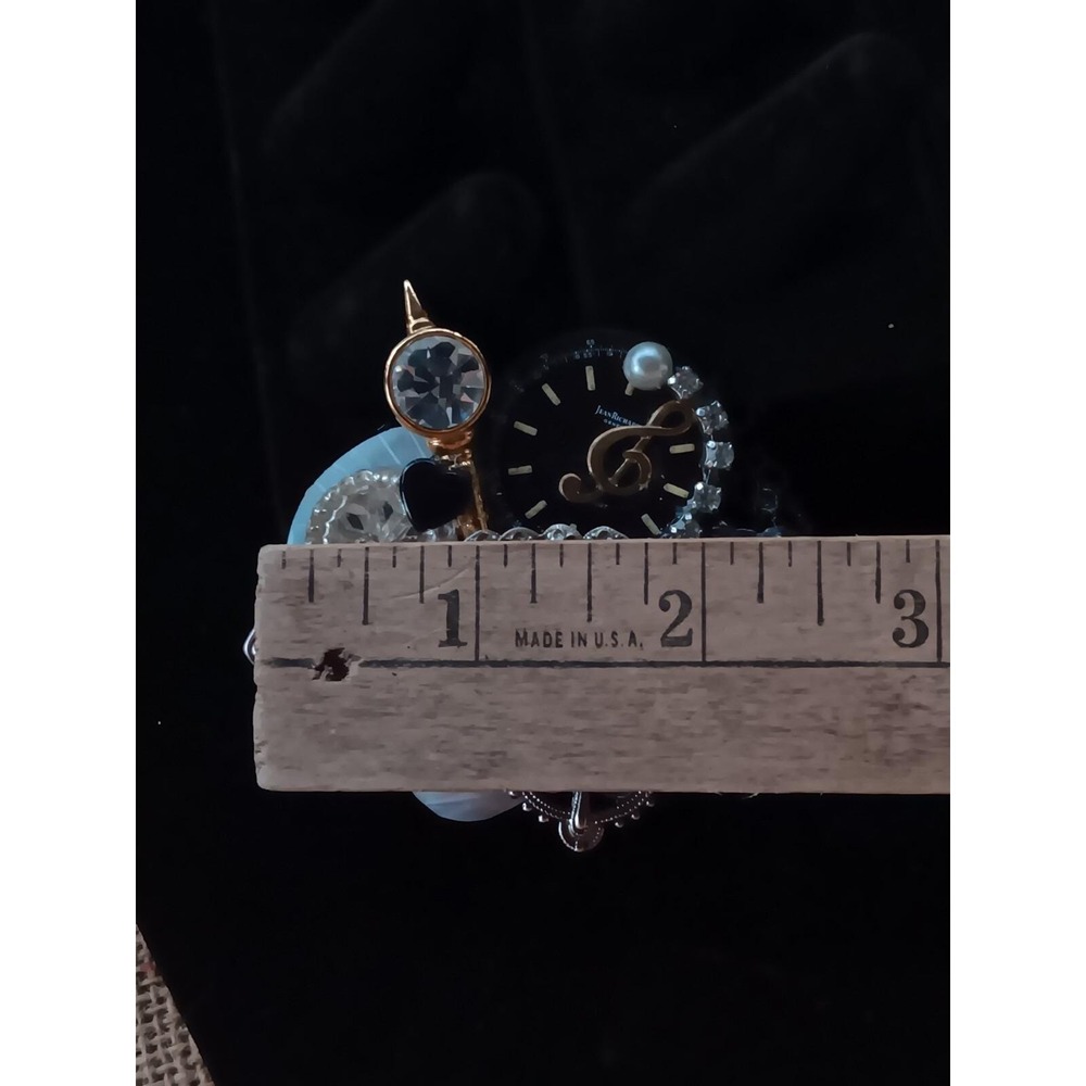 Vintage 1980s Maximal Art Brooch Pin RARE Signed - Picture 7 of 10